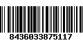 Código de Barras 8436033875117