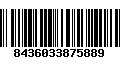 Código de Barras 8436033875889