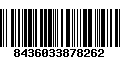 Código de Barras 8436033878262