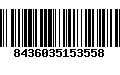 Código de Barras 8436035153558