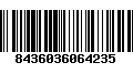 Código de Barras 8436036064235