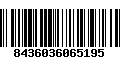 Código de Barras 8436036065195