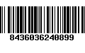 Código de Barras 8436036240899