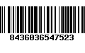 Código de Barras 8436036547523