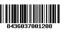 Código de Barras 8436037001208