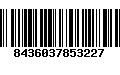 Código de Barras 8436037853227