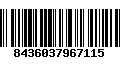 Código de Barras 8436037967115