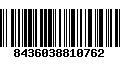 Código de Barras 8436038810762