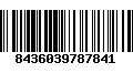 Código de Barras 8436039787841