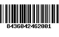 Código de Barras 8436042462001