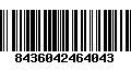 Código de Barras 8436042464043