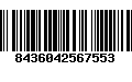 Código de Barras 8436042567553