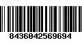 Código de Barras 8436042569694