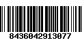 Código de Barras 8436042913077