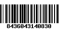 Código de Barras 8436043140830