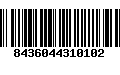 Código de Barras 8436044310102