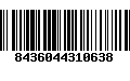 Código de Barras 8436044310638
