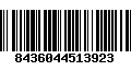 Código de Barras 8436044513923