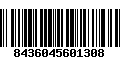 Código de Barras 8436045601308