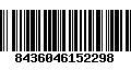 Código de Barras 8436046152298