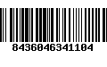 Código de Barras 8436046341104