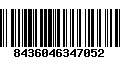 Código de Barras 8436046347052