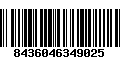 Código de Barras 8436046349025