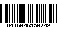 Código de Barras 8436046550742