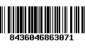 Código de Barras 8436046863071