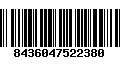 Código de Barras 8436047522380