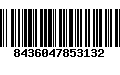 Código de Barras 8436047853132