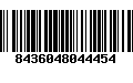 Código de Barras 8436048044454