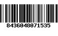 Código de Barras 8436048071535