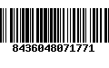 Código de Barras 8436048071771