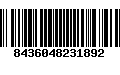 Código de Barras 8436048231892