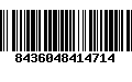 Código de Barras 8436048414714