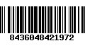 Código de Barras 8436048421972