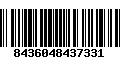 Código de Barras 8436048437331