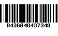 Código de Barras 8436048437348
