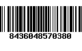 Código de Barras 8436048570380