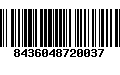 Código de Barras 8436048720037