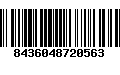 Código de Barras 8436048720563