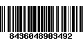 Código de Barras 8436048903492