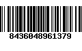 Código de Barras 8436048961379