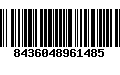 Código de Barras 8436048961485