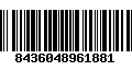 Código de Barras 8436048961881