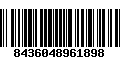 Código de Barras 8436048961898