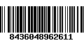 Código de Barras 8436048962611