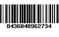 Código de Barras 8436048962734