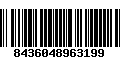 Código de Barras 8436048963199